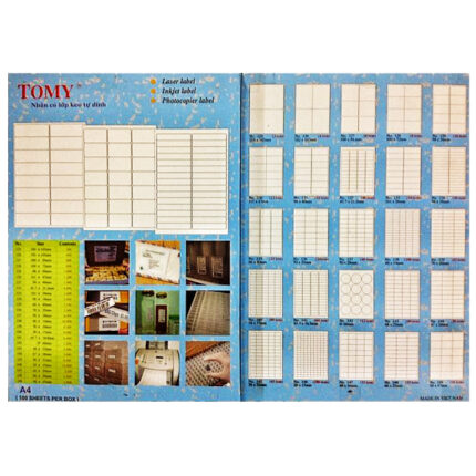 DECAL A4 TOMY 145 an loc viet