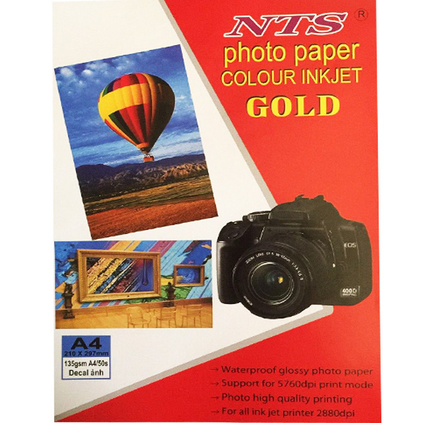 giay in anh decal a4 135gsm