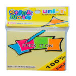 Giay note vang 3x3 uni - T an loc viet