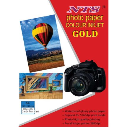 Giấy In Ảnh NTS A4 1 Mặt 115gsm